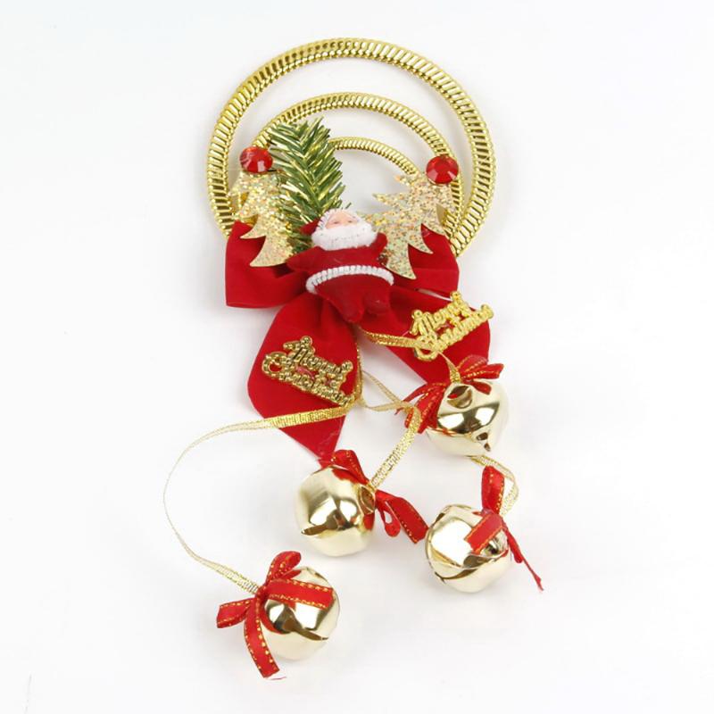 2023 Kerstboom Bell Hangers Home Decor Xmas Nieuwjaar Creative Hangding Kerstballen Ornamenten Ambachten Geschenken