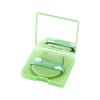 100 Sheets Facial Oil-Blotting Paper With Case Mirror Puff For Makeup Setting Portable Oil-Control Oil-Absorbing Wood Pulp Paper