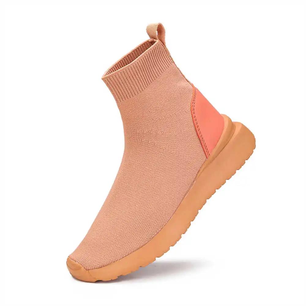 Fashion Number 36 Demi-season Sneakers Light Blue Basketball Red Boots Woman Comfortable Luxury Women's Shoes Sport Genuine Brand