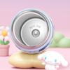X&W Sanrio Straw Thermos Cup Cartoon Kuromi Drinking Water Bottle Stainless Steel Vacuum Flasks with 3D Creative Lid Kids Gifts