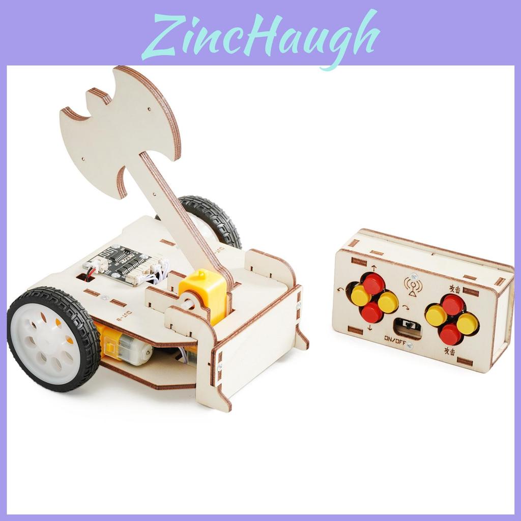 Wooden Diy Remote Control Battle Tank With Handcrafted Design For Science Education And Creative Play