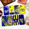 1 Stück T-Truthahn F-Fenerbahce-E COOL Handyhülle Silikon Weich Für IPhone 17 16 15 14 13 12 11 X XR Plus Pro Max Plus