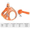 Pet Harness with Reflective Strip Cat Dog Harnesses And Leashes Set Adjustable Pet Harness Vest Pet Supplies for Outdoor Walking