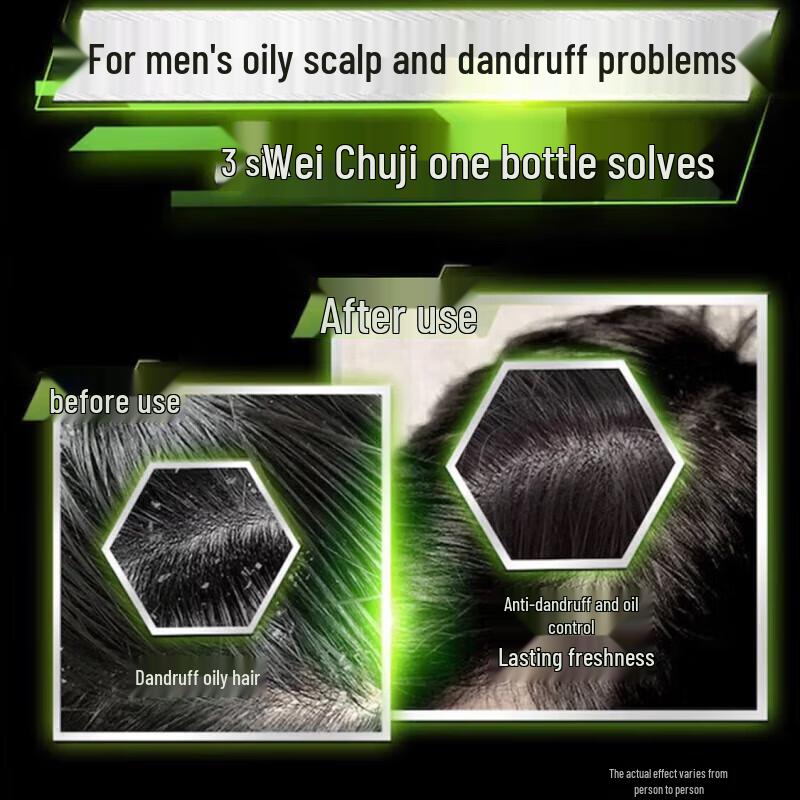 Clear & Clean Men's Fresh Oil Control Anti-Dandruff Shampoo