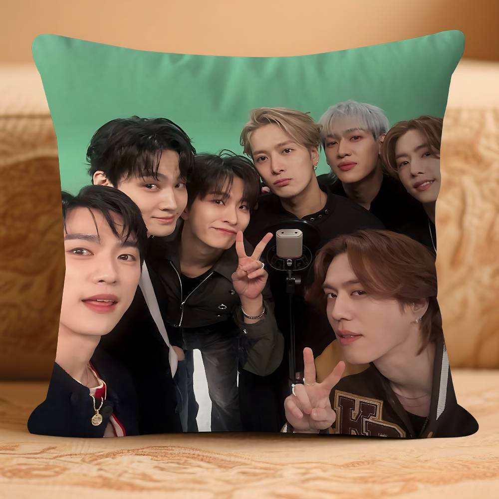 Anime G-GOT-7 Kissenbezug Abnehmbarer Waschbarer Kissenbezug – Ganzjahresweichleinen