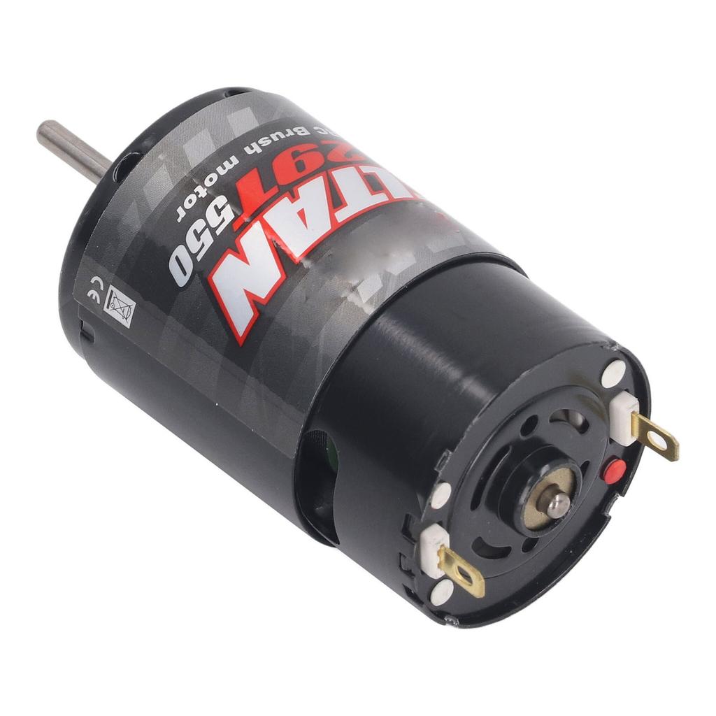 RC Brushed Motor with 1 3 Reduction Gearbox 550 Universal Brushed Motor for Electric Car Truck Boat 29T