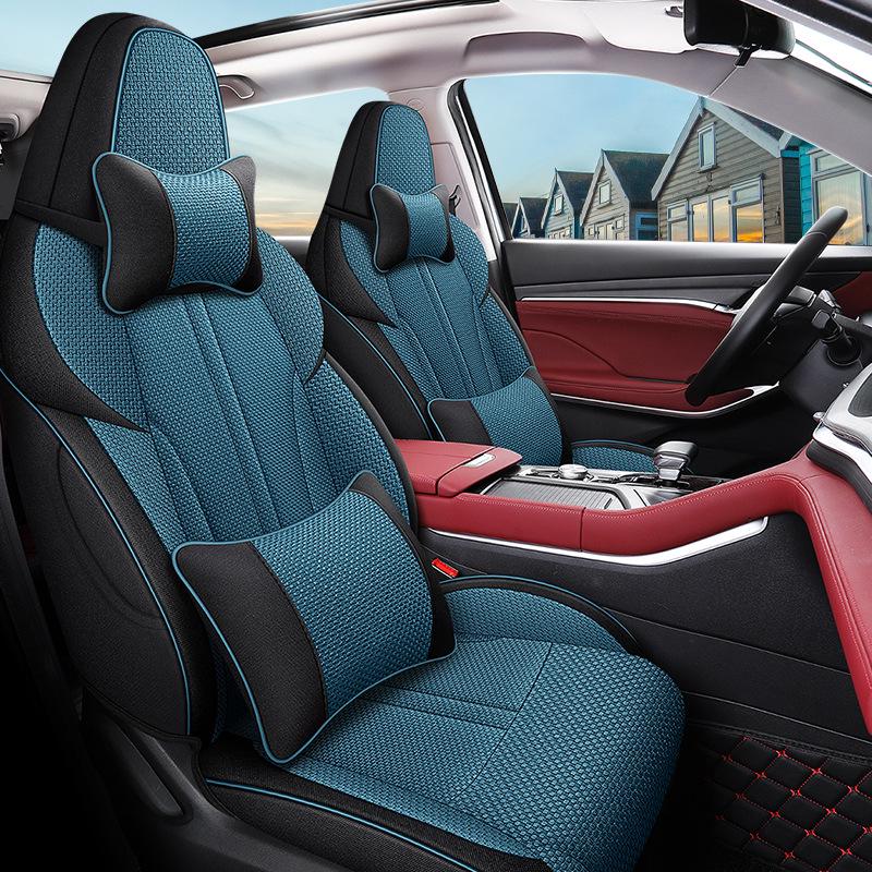 Changan CS55PLUS All-Season Linen Seat Cover for Five-Seat Car