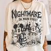 Comfort Colors Retro Mickey & Minnie Skeleton Nightmare On Main Street Shirt, Disney Trip Halloween 2026 Shirt, Disneyworld Halloween Tee