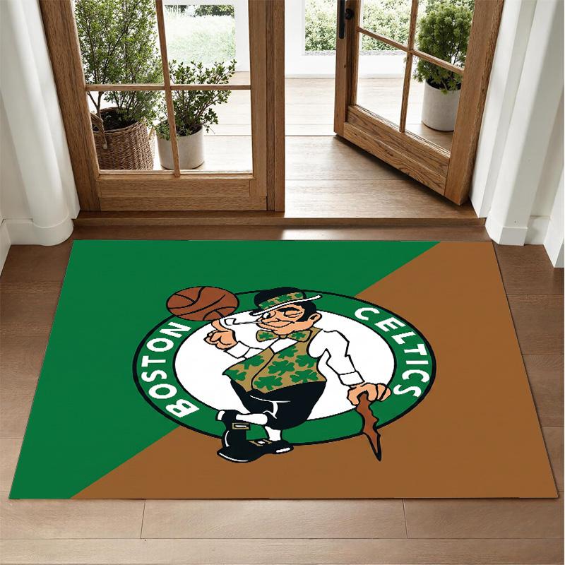Celtic FC Design Crystal Velvet Rug Soft Decorative Mat for Bedroom Entrance