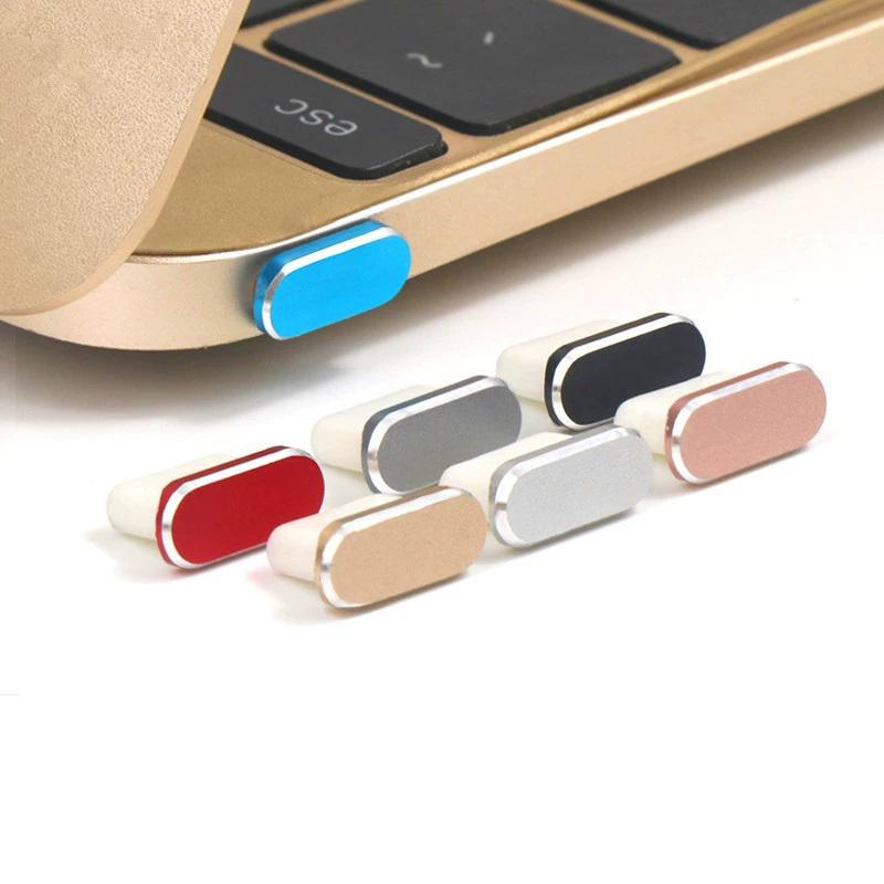 1/2/5pcs Metal Type-C Silicone Dust Plugs Phone USB Port Protector Anti-dust Plug Cover Cap for Samsung Huawei Xiaomi Tablet2