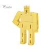 Wooden Cube Robot Toy Educational Transforming Robot Action Figure 3D Puzzle Twisted Cube Robot Building Block Toy Toddlers Boys Girls Gift