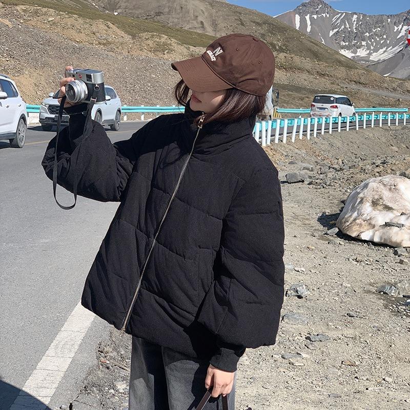 New cotton-padded clothes women's winter short loose thickened small jacket cotton-padded jacket trendy cotton-padded clothes