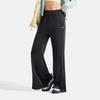 Li Ning Fitness Series Casual Ice Silk Quick-Dry Cool Comfortable Versatile Knitted Sports Pants Women Pants Black AKYV188-4