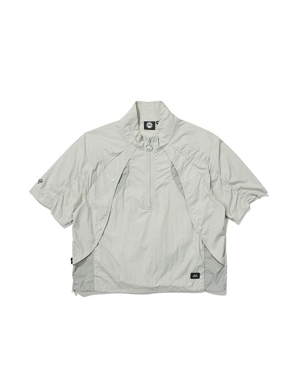 Bbc Earth Color Block Curve Anorak_Light Mint