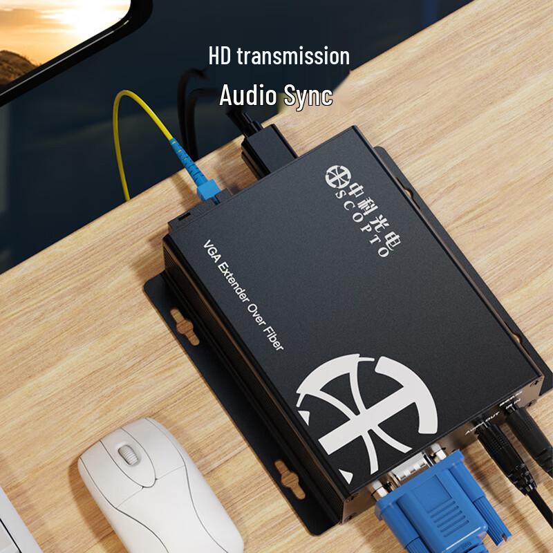Zhongke Optoelectronics HD VGA Fiber Optic Transceiver