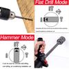 288VF 3 In 1 Multifunction Cordless Electric Rotary Hammer Drill Hammer Impact Drill Power Tool with Battery