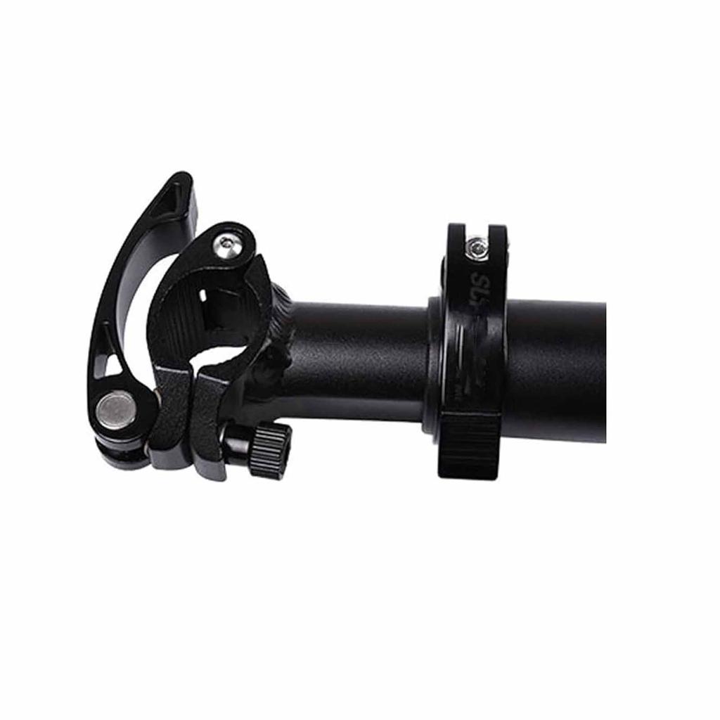 Photography Selfie Stick Quick-Release Fixator - Fits One-Piece/Flat/Round Handles - Handlebars & Extension Frames Mount Accessory