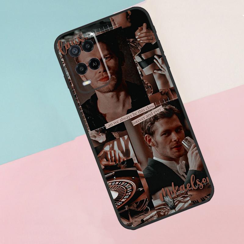 Klaus Mikaelson Vampire Diaries For Oppo A17 A77 A60 A74 A94 A54 A18 A38 A58 A78 A98 A40 A80 A16 A76 A96 A15 A57S Phone Case