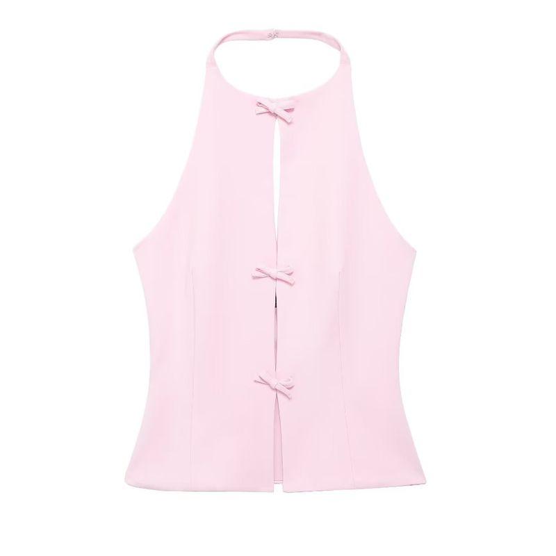 Zbzr Spring New Women clothes Western Style Fashion Temperament Neck Collar Top 4772009 3152502