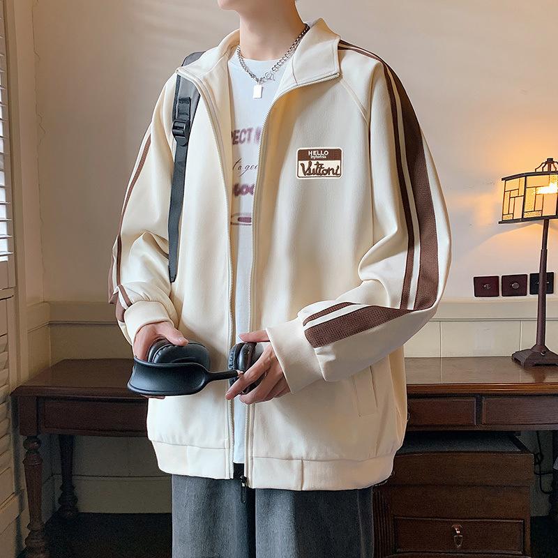 Jacket Men's New Youth New Jacket Junior High School Student Baseball Trend Spring and Autumn Trend Jacket