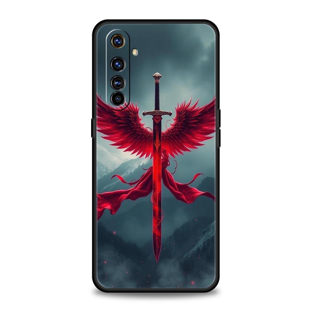 

The Sword Creative Pattern Case For Realme C67 C63 C55 C53 C35 C25 C21 GT 2 3 5 6 10 11 12 13 Pro Plus 5G Soft TPU Phone Cover 13 Pro Plus