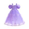 2024 New Foreign Trade Princess Dress Performance Dress Spot Children's Clothing Sophia Rapunzel Dress Girls Dress