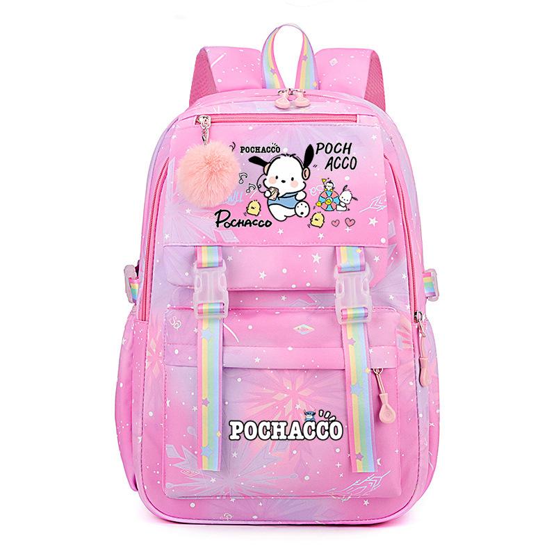 Pochaco Pacha Dog Cartoon Cute Backpack Sweet School Style Schoolbag