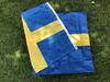 (SKY FLAG)free Shipping Swedish Flag 3ft X 5ft Hanging  SWE SE The Kingdom of Sweden Flag Polyester Standard Hanging Flag Banner
