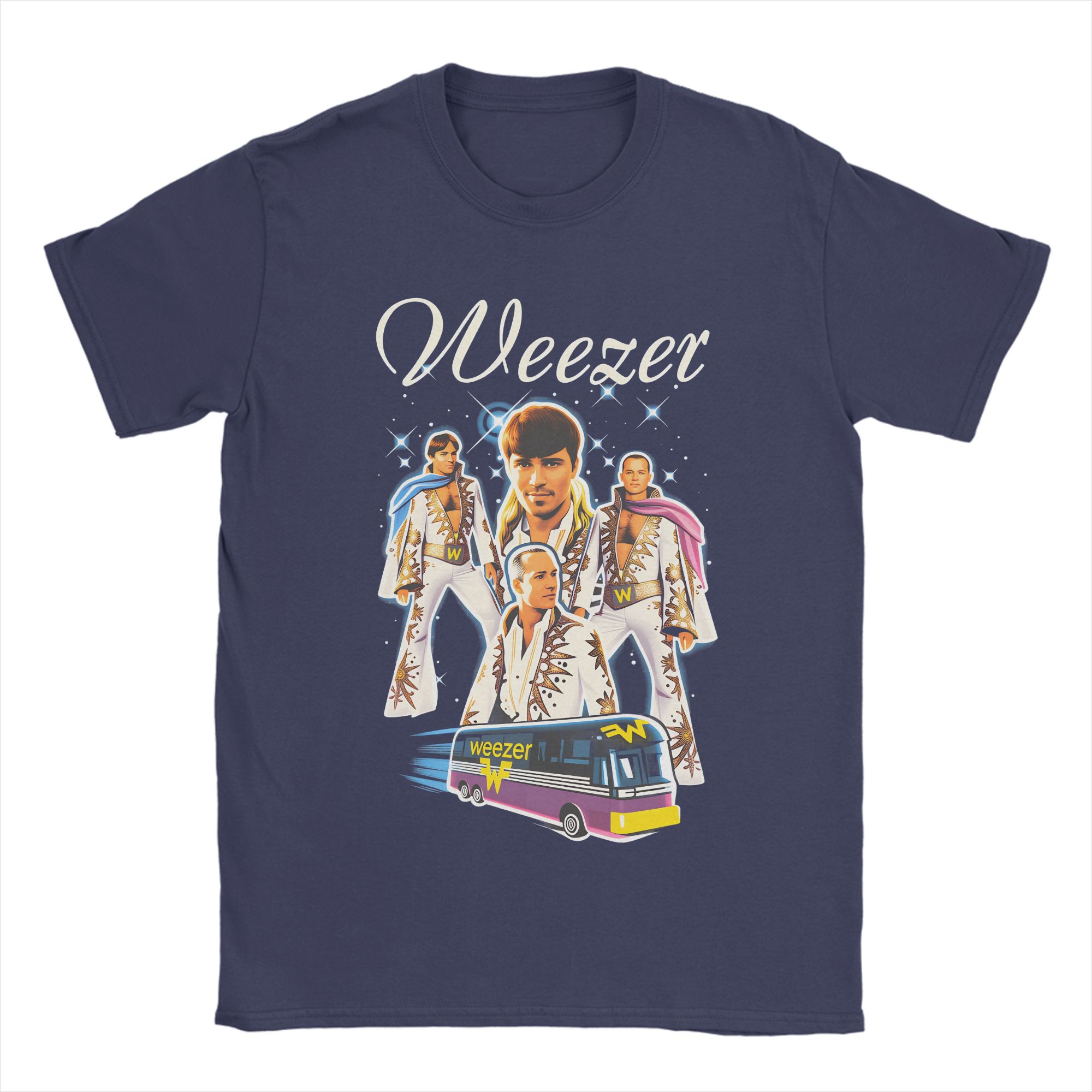 

Weezer 95 Brush Your Teeth Cotton T Shirt For Man Street Style TShirts Round Neck Popular Tees Oversize Pattern Clothing 4XL