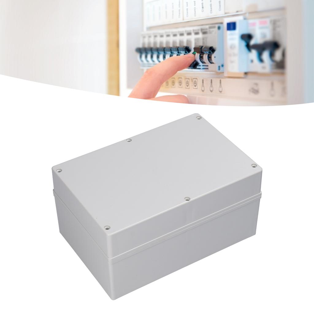 Power Junction Box ABS Waterproof Enclosure DIY Electronic Project Plastic Case 240x160x120mm