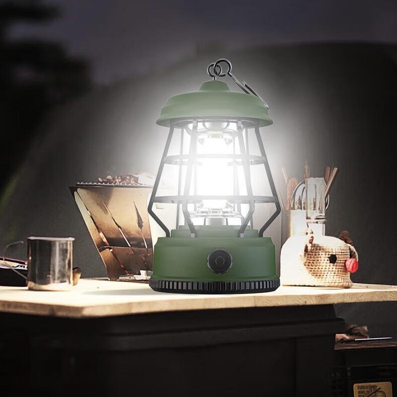 Pailide Solar USB Rechargeable Camping Lantern