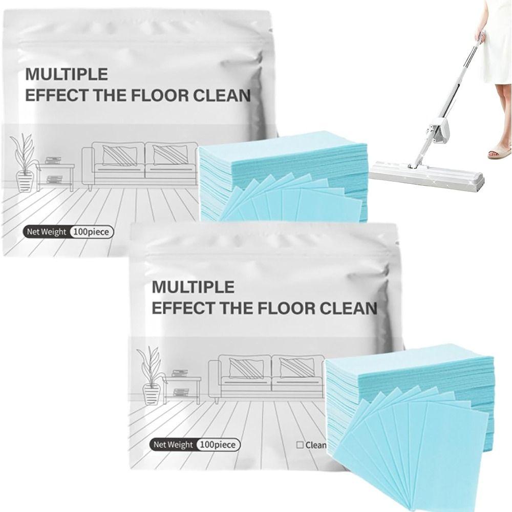 30/60/100pcs Fragrance retention Floor Cleaning Tablets Multi-Effect Dissolvable Cleaning Sheets