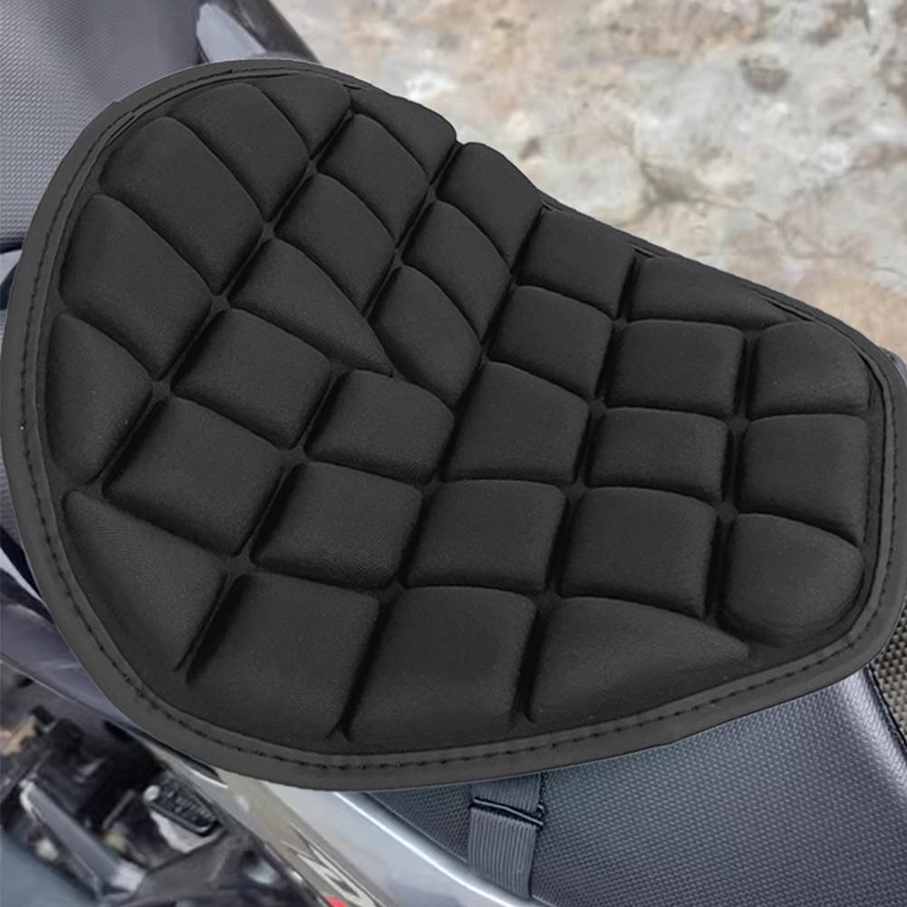 Motorcycles Seat Cover Cushion Black EVA Foam Soft Comfortable Seat Cushion Universal For Motorbike Electric Bike Accessori O4M3
