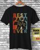 Best Papa Bear Ever Vintage Funny T-Shirt Fathers Day Gift Dad Daddy Grandpa Tee Unisex T-Shirt