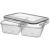 2L Sealable Lunchbox Kitchen Food Container