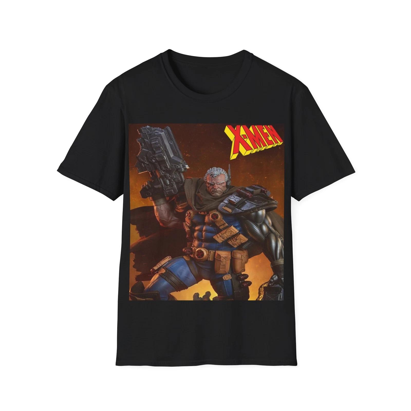 Cable Shirt | X-Men Time-Traveling Mutant Tee | Premium Quality L