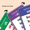 English Word Flashcards: 60 High-Frequency Learning Cards for Kids' Education and School Teaching Aids