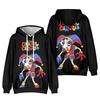 Autumn Fleece Men's Hoodies The Amazing Digital Circus Anime Print Sweatshirts Streetwear Rapper Loose Pullover Casual Hooded Tops
