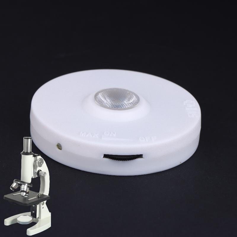 1 Set Rechargeable Reusable Mirror Accessories Adjustable Brightness Led Light Source For Biological Microscopes Fill Lamp