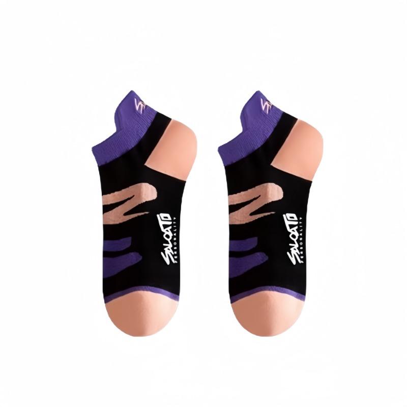 5 Pairs of Women's Spring and Summer Thin Pure Cotton Antiodor Shallow Mouth Short Boat Socks