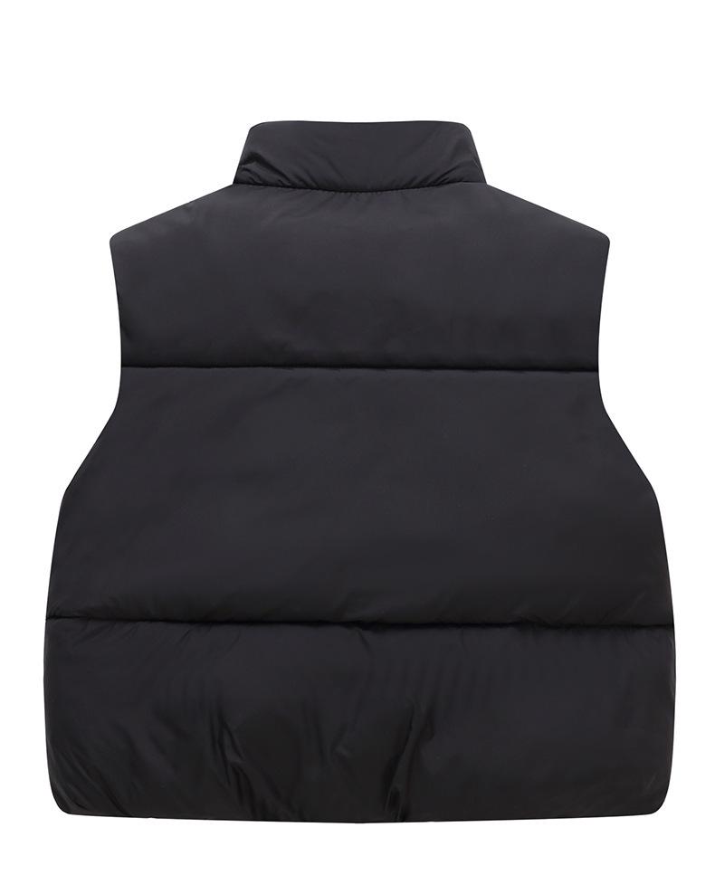 Kids' Winter Autumn Unisex Warm Down Cotton Vest - Korean Style, Thickened, Stylish