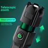 Strong Light Rechargeable Lighting Super Bright Long Beam Zoom Small Portable Flashlight