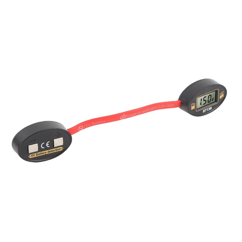 Magnetic Battery Tester Fast Detection High Precise Portable Digital Battery Level Detector for