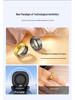 QRING R06 Smart Ring: Sleep, Stress, and Blood Oxygen Monitor with Sport Charging Case.