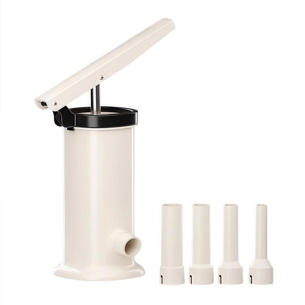Large Capacity Manual Sausage Stuffer Homemade Sausage Filler Fast Meat Filling Machine  Cooks