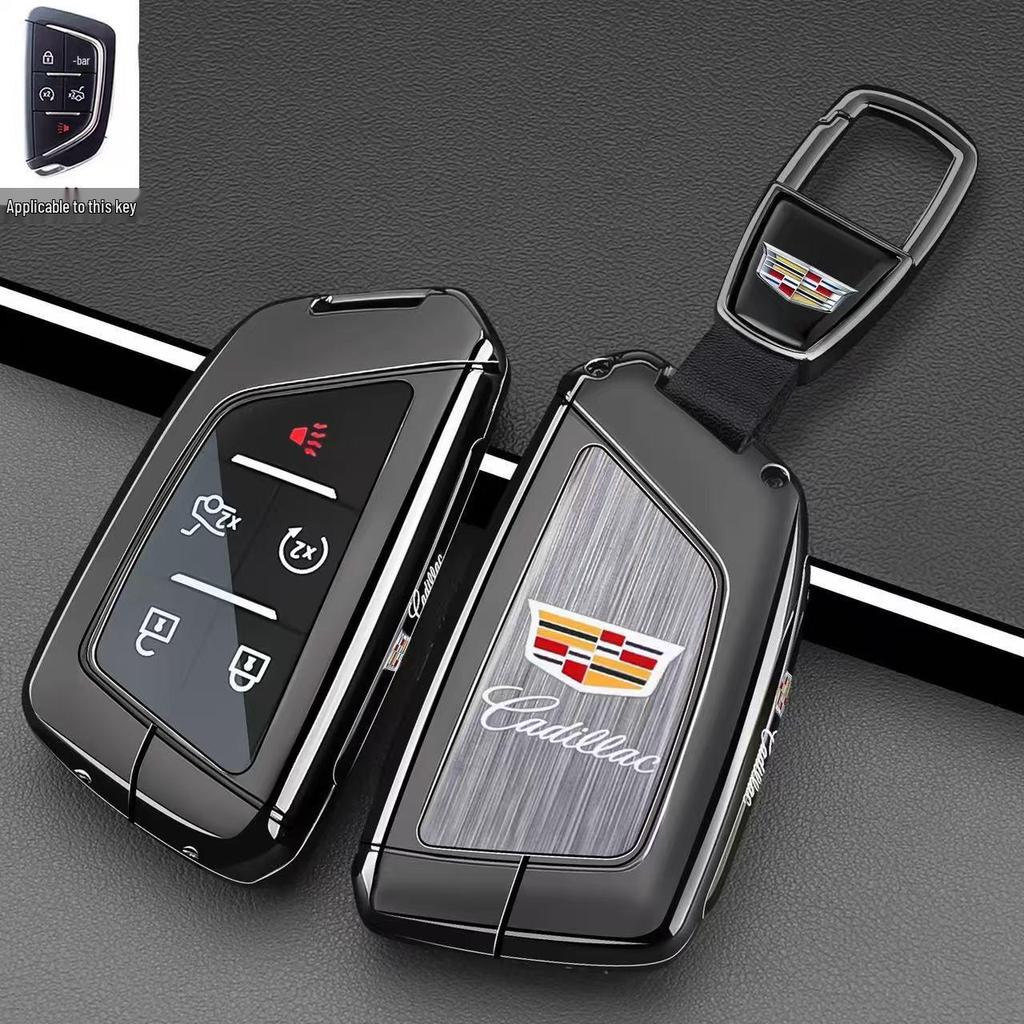 Cadillac Key Case for XT6, CT4, CT5, CT6, GT4, XT4, and XT5 Models