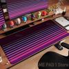 Gamer Mousepad Gradient Color Line Mouse Pad Large Mouse Mat Natural Rubber Desk Rug PC Desk Mats Retro Design Mousepad xcm