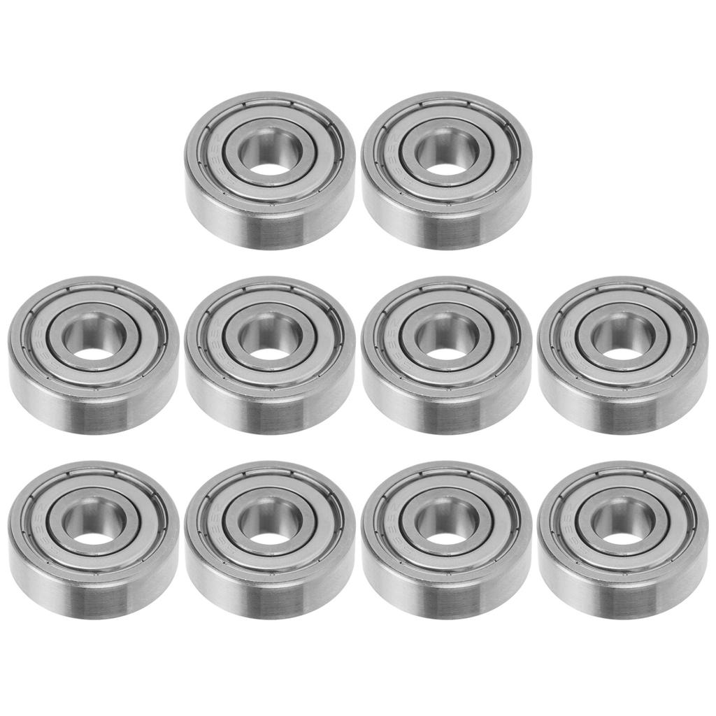 10Pcs Ball Bearings Stainless Steel WearResistant Quiet Skateboard Driver Accessories S628Z
