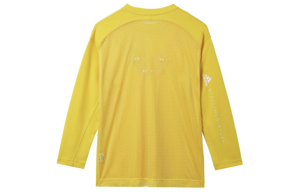adidas Drop Shoulder Sleeve T Shirt Women's Yellow GT9449