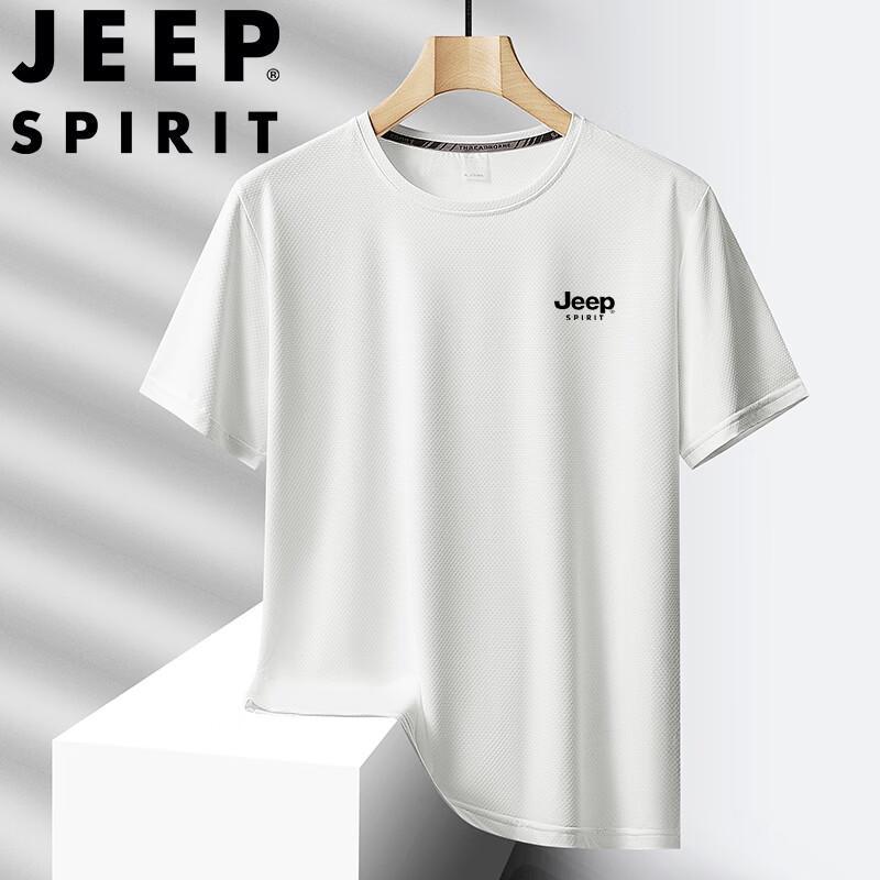 

JEEP SPIRIT Men s Ice-Cool Short Sleeve T-Shirt 4XL